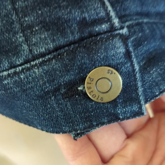 Pistola Classic Denim Jacket with Button Details - Picture 6 of 8